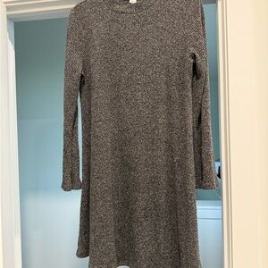 Gray Knit Women's Dress